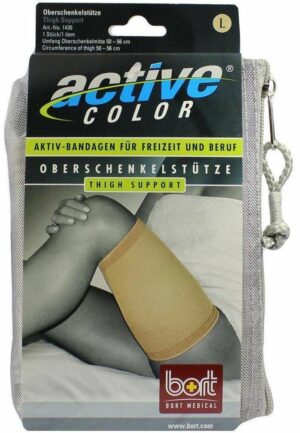 Bort Activecolor Oberschenkelstütze Large Hautfarben 1 Stück