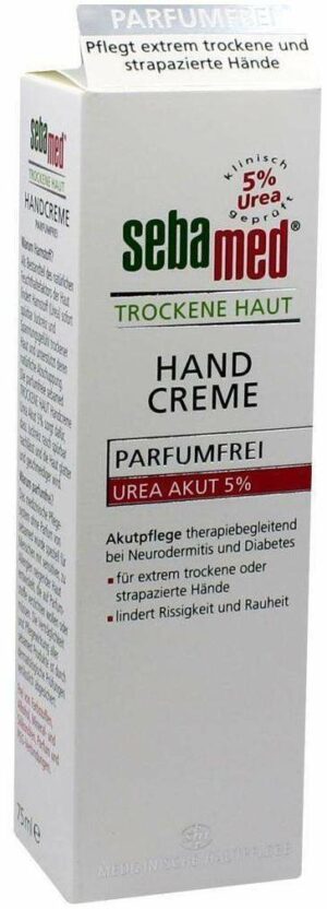 Sebamed Trockene Haut Handcreme Urea 5% Parfumfrei 75 ml