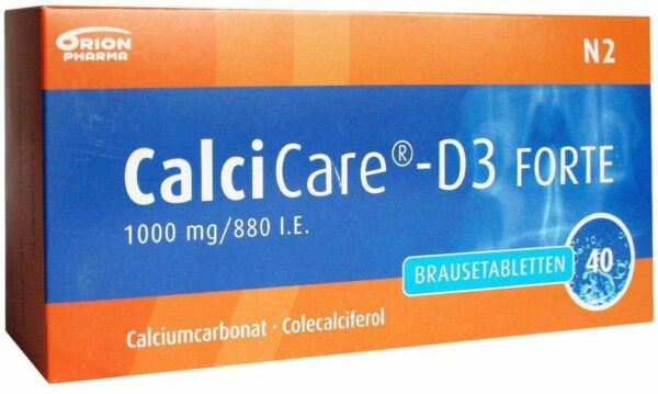 Calcicare D3 Forte 40 Brausetabletten