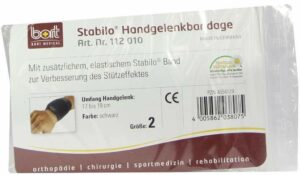 Bort Stabilo Handgelenkbandage Gr.2 Schwarz