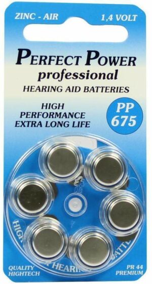 Batterien Für Hörgeräte Power Pp 675