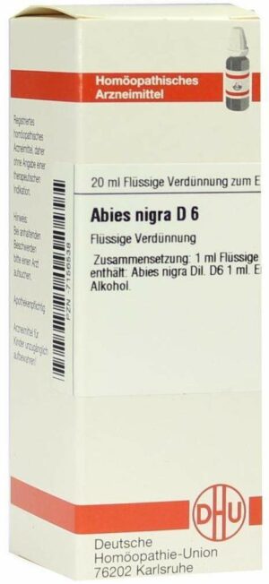 Abies Nigra D 6 Dilution