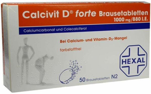 Calcivit D Forte 50 Brausetabletten