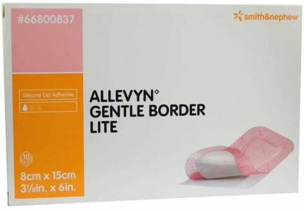 Allevyn Gentle Border Lite 8x15cm Verband