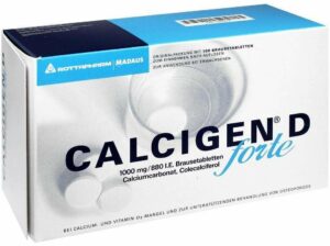 Calcigen D Forte 1000 mg und 880 I.E. 100 Brausetabletten