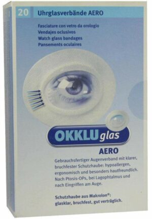 Okkluglas Aero 20 Uhrglasverbände