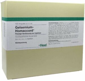 Gelsemium Homaccord Ampullen 100 Ampullen