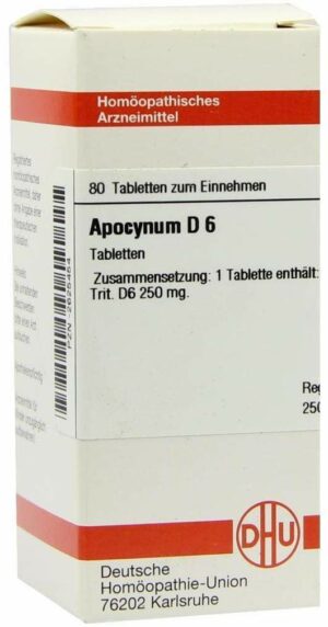 Apocynum D6 80 Tabletten