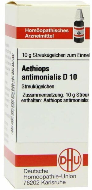 Aethiops Antimonialis D 10 Globuli