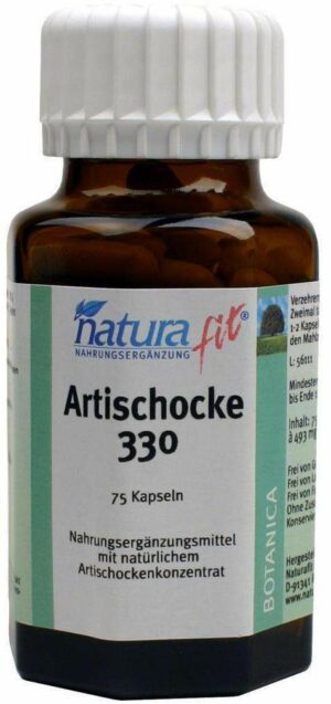 Naturafit Artischocke 330 Kapseln