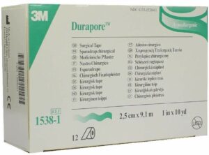 Durapore Silkpflaster Medizinische Pflaster 12 Stück