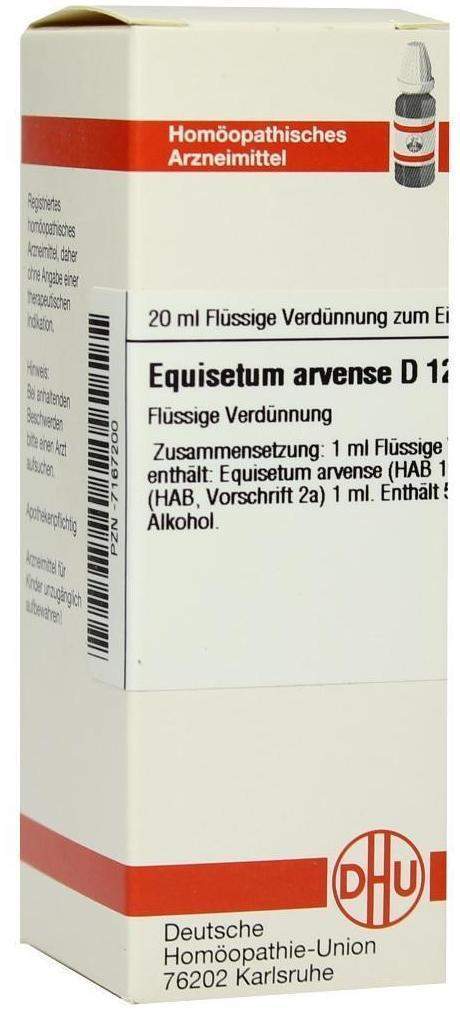 Equisetum Arvense D 12 Dilution