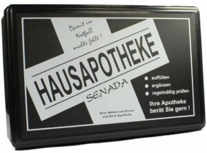 Senada Hausapotheke Leer Schwarz