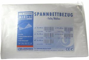 Molton Spannbettbezug 90x200cm Mit Folie