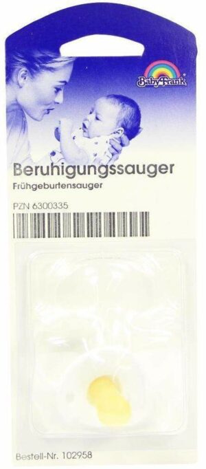 Sauger Frühgeburten Beruhigungssauger