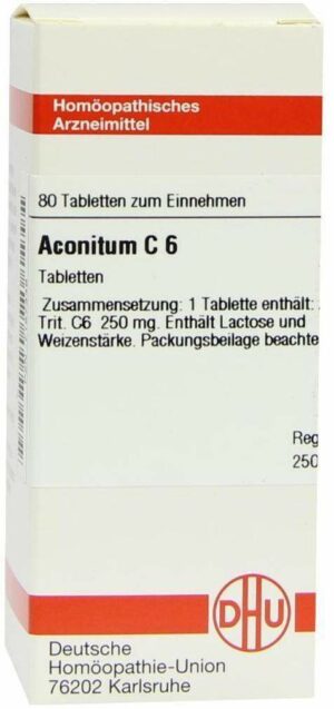 Aconitum C 6 Tabletten