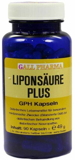 Liponsäure Plus Kapseln 90 Kapseln