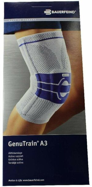 Genutrain A3 Kniebandage Links Gr.1 Natur