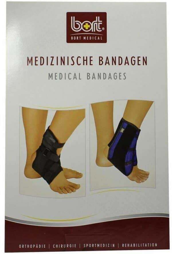 Bort Talofx Bandage Large Links Schwarz