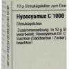 Hyoscyamus C 1000 Globuli