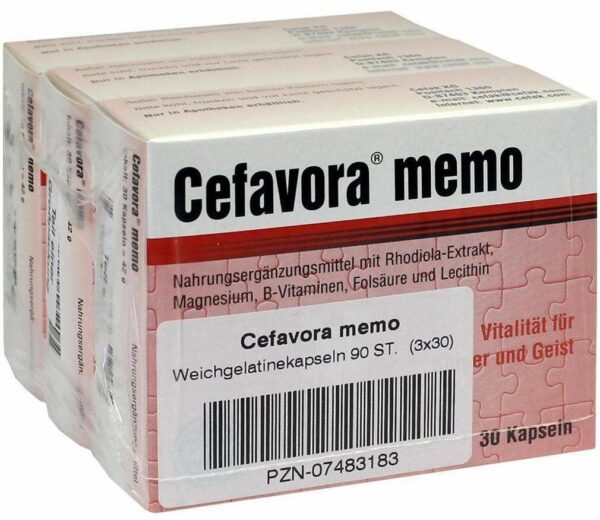 Cefavora Memo 90 Weichgelatinekapseln