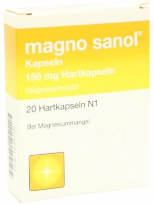 Magno Sanol 20 Hartkapseln