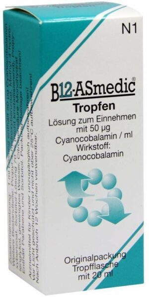 B12 Asmedic 20 ml Tropfen zum Einnehmen