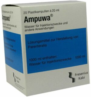 Ampuwa Plastikampullen Injektions-Infusionslösung 20x20 Ml...