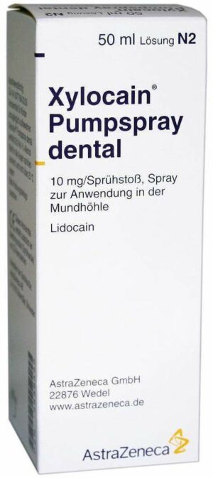 Xylocain Pumpspray Dental 50 ml Lösung