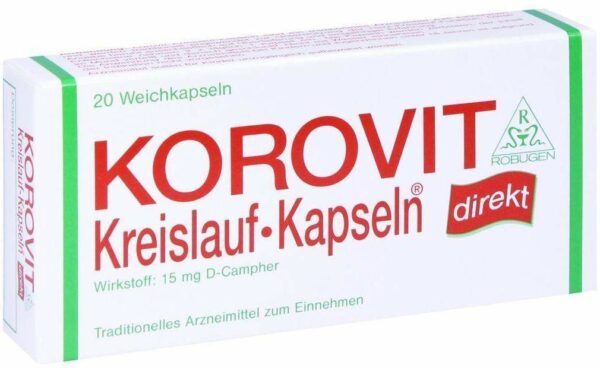 Korovit Kreislauf 20 Kapseln