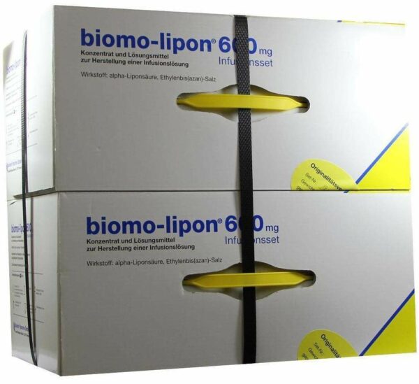 Biomo Lipon 600 mg Infusionsset 10 Ampullen