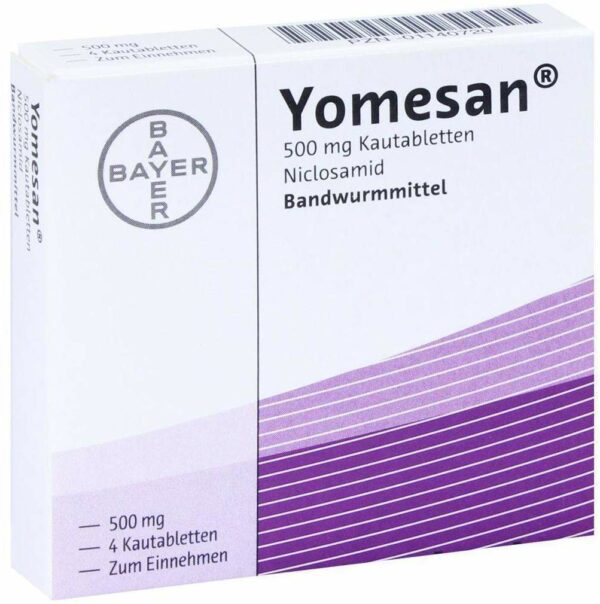 Yomesan 500 mg 4 Kautabletten