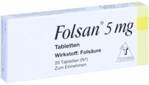 Folsan 5 mg 20 Tabletten
