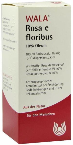 Wala Rosa E Floribus 10% Oleum 100ml Badezusatz Öldispersionsbad