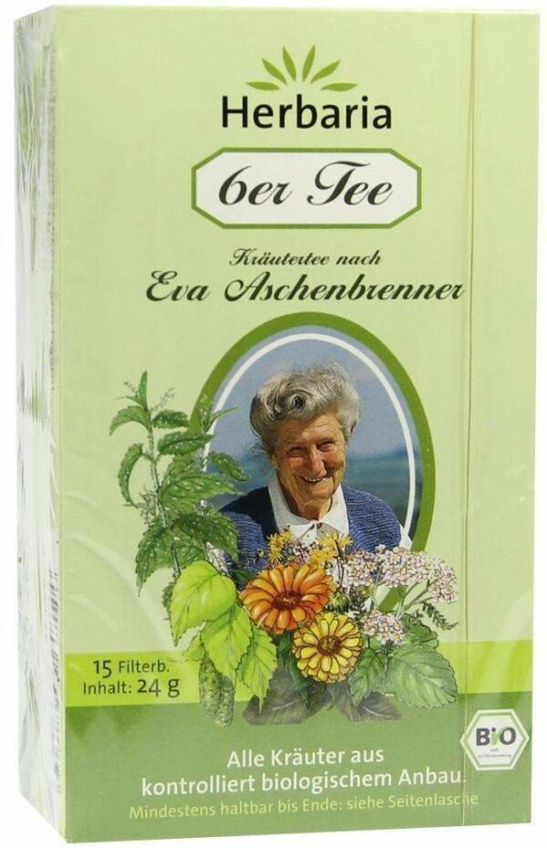 6er Tee Nach Eva Aschenbrenner Filterbeutel 15 X 1.6 G...