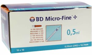 Bd Micro-Fine+ U 100 Ins.Spr. 12