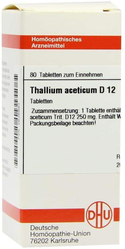 Thallium Acet. D 12 Tabletten