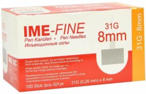 Ime Fine Universal 31 G 8 mm Pen Kanü