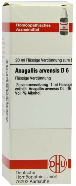 Anagallis Arvens. D 6 Dilution