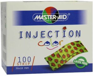Injection Strip Color 18x39 mm Kdr.Pf.Mater Aid