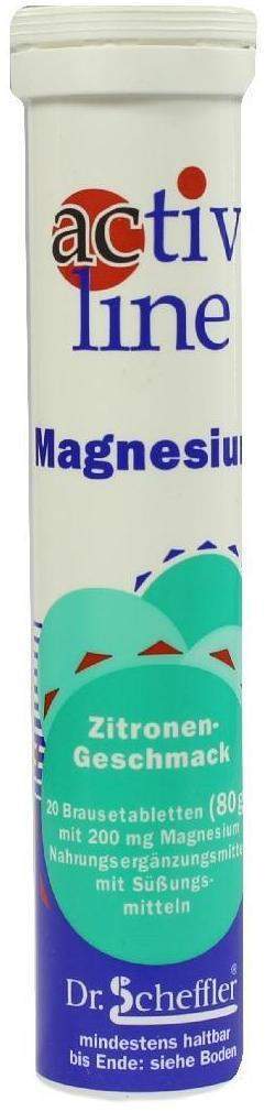 Activline Magnesium Zitrone Brausetabletten
