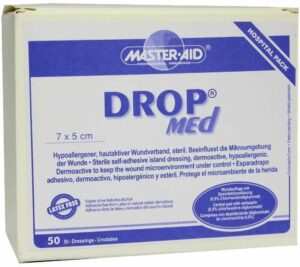 Drop Med 7 X 5 cm Wundverband Master Aid 50 Verbände