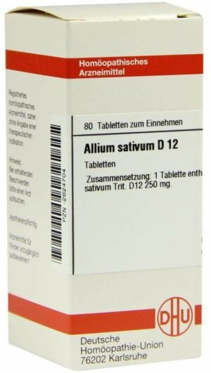 Allium Sativum D 12 Tabletten