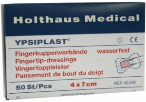 Fingerkuppenverband Ypsiplast 4x7cm Wasserfest Hautfarben 50...