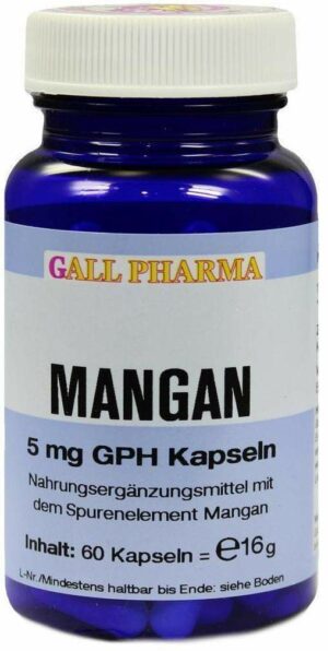 Mangan 5 mg Gph 60 Kapseln