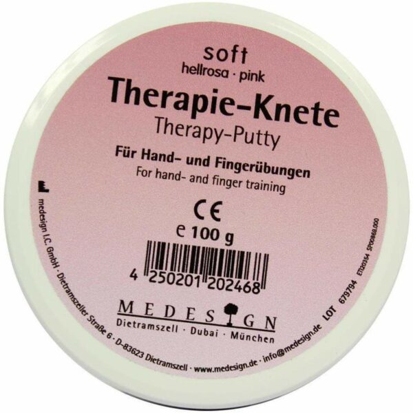 Therapieknete Soft Hellrosa 100 G