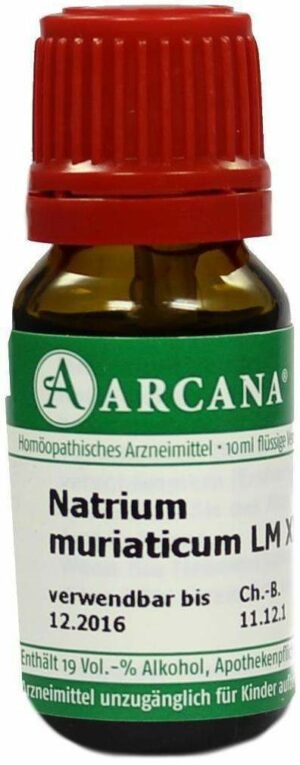 Natrium Muriaticum Lm 24 Dilution 10 ml