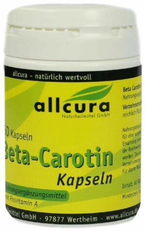 Beta Carotin 60 Kapseln