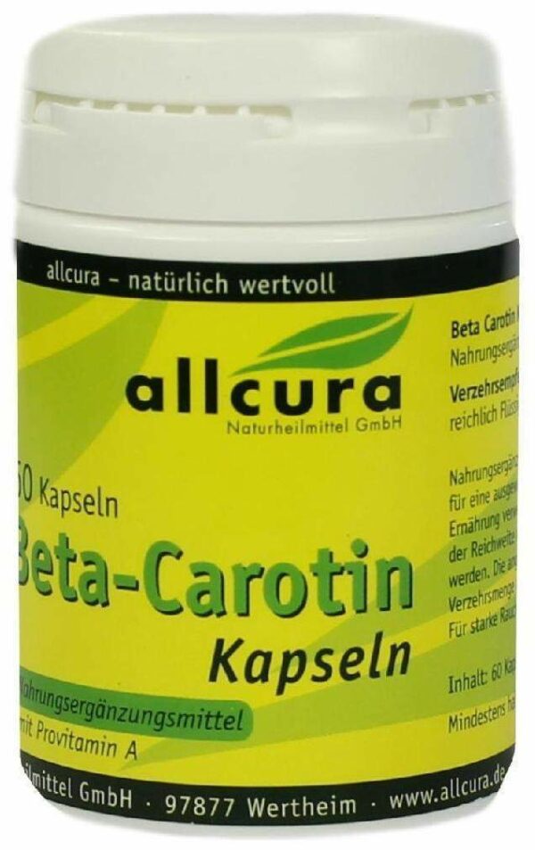 Beta Carotin 60 Kapseln