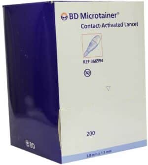 Bd Microtainer Lanzette Blau